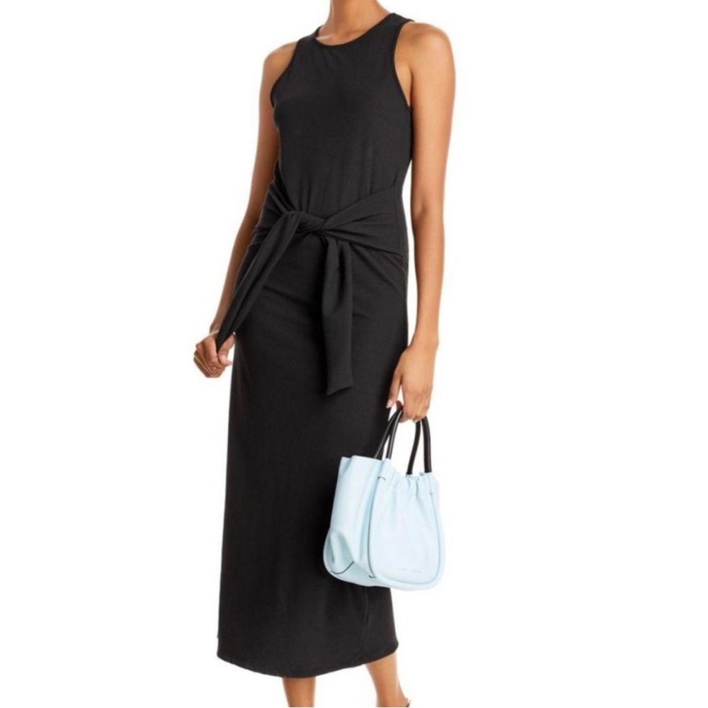 Aqua | Waist-Tie Sleeveless Dress Obed Midi Dress